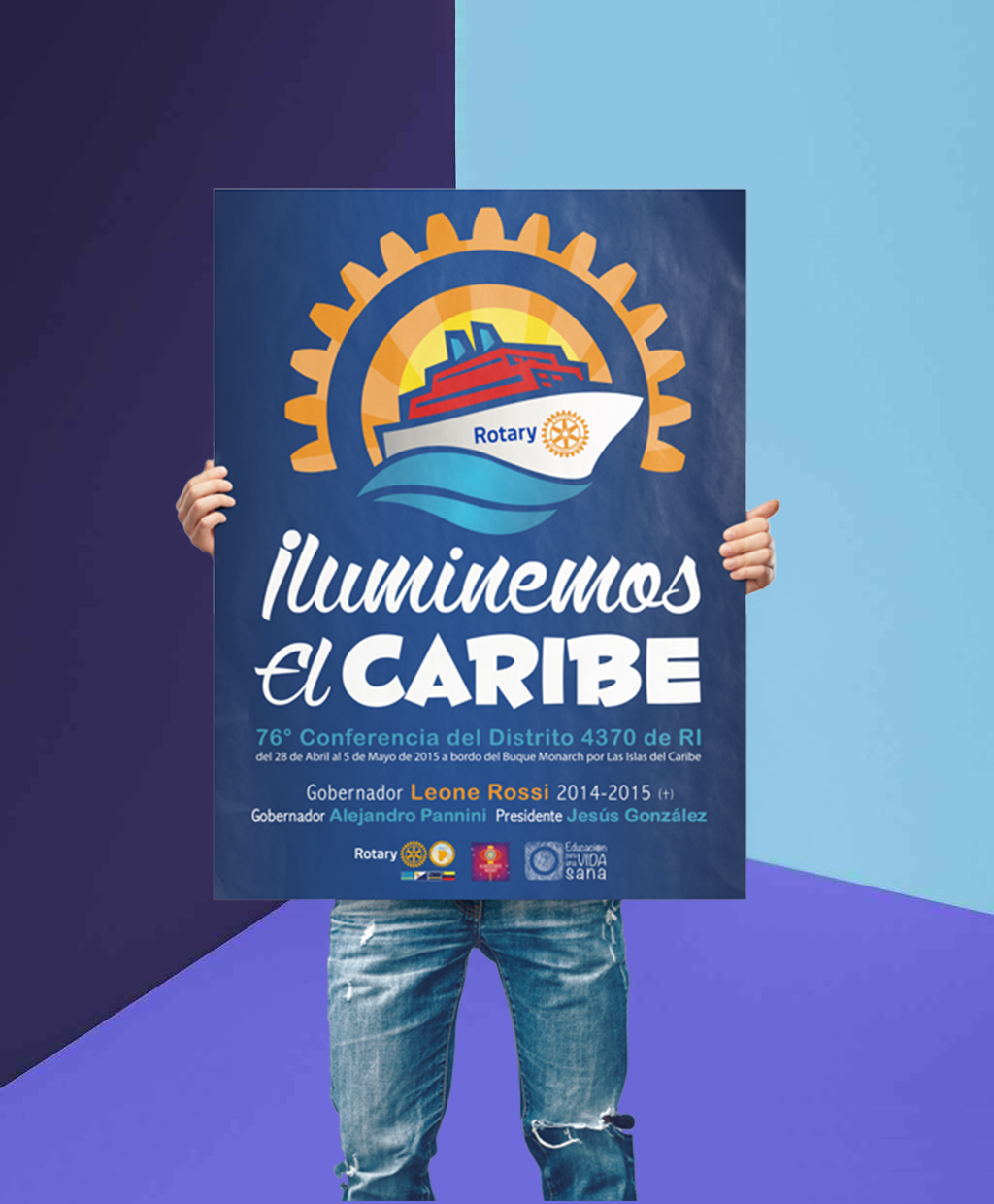 Iluminemos El Caribe branding